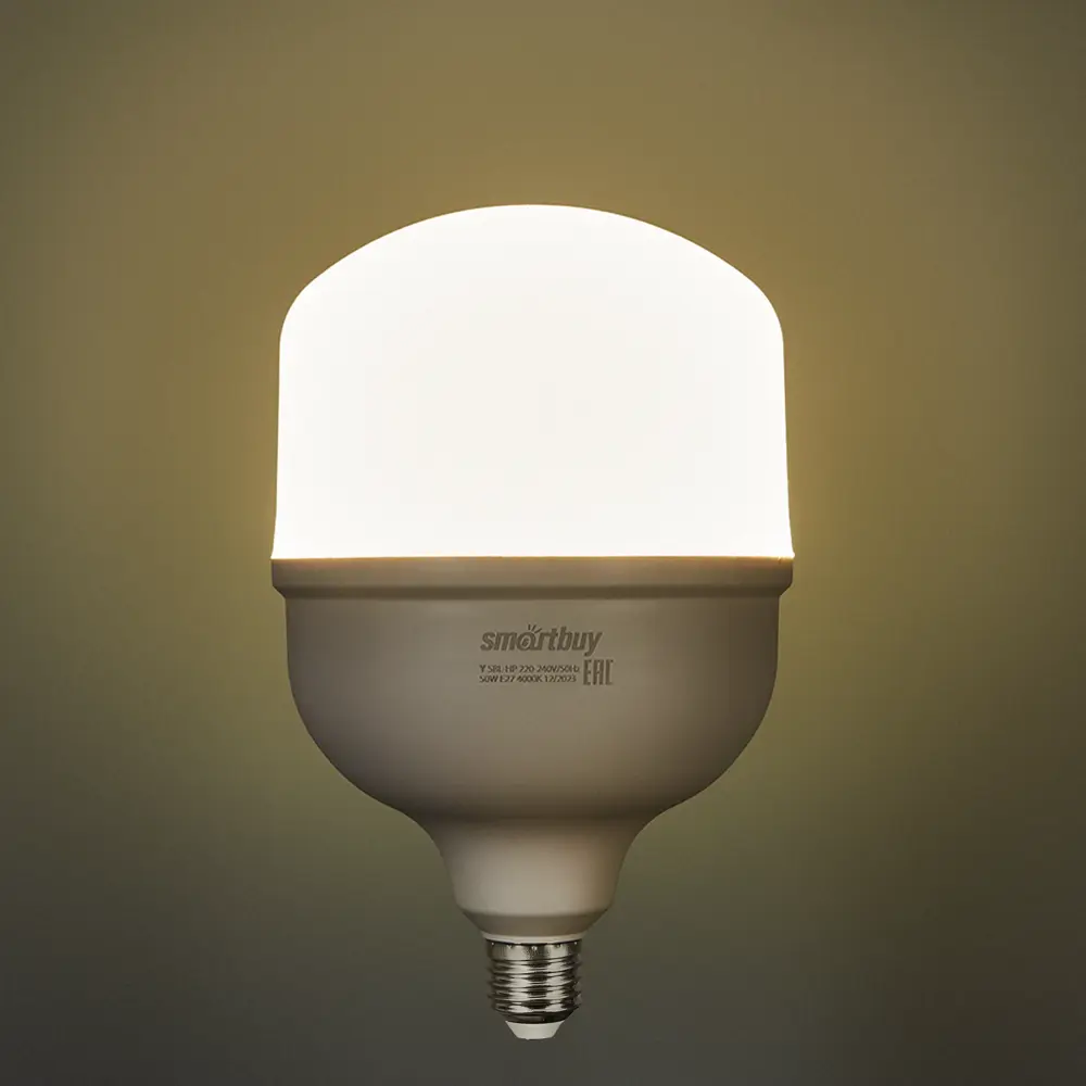 Светодиодная лампа Santreyd SMARTBUY 50W нейтральный белый свет E27 89356726 STLM-0909915 - Вид №2