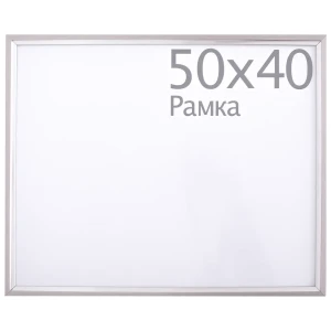 Рамка пластиковая 40х50 см, серебро Kleopa 15375999 STLM-2195226