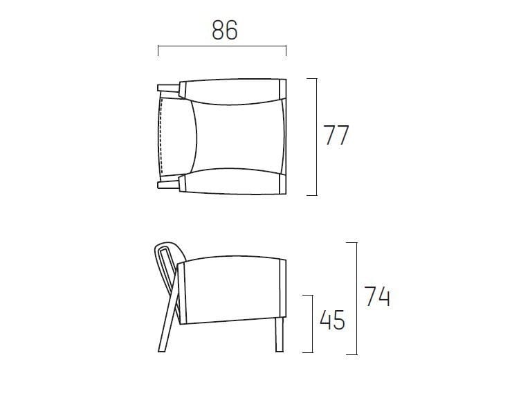 Кожаное кресло с подлокотниками Piet Boon KENT ARCH-00070565 - Вид №12