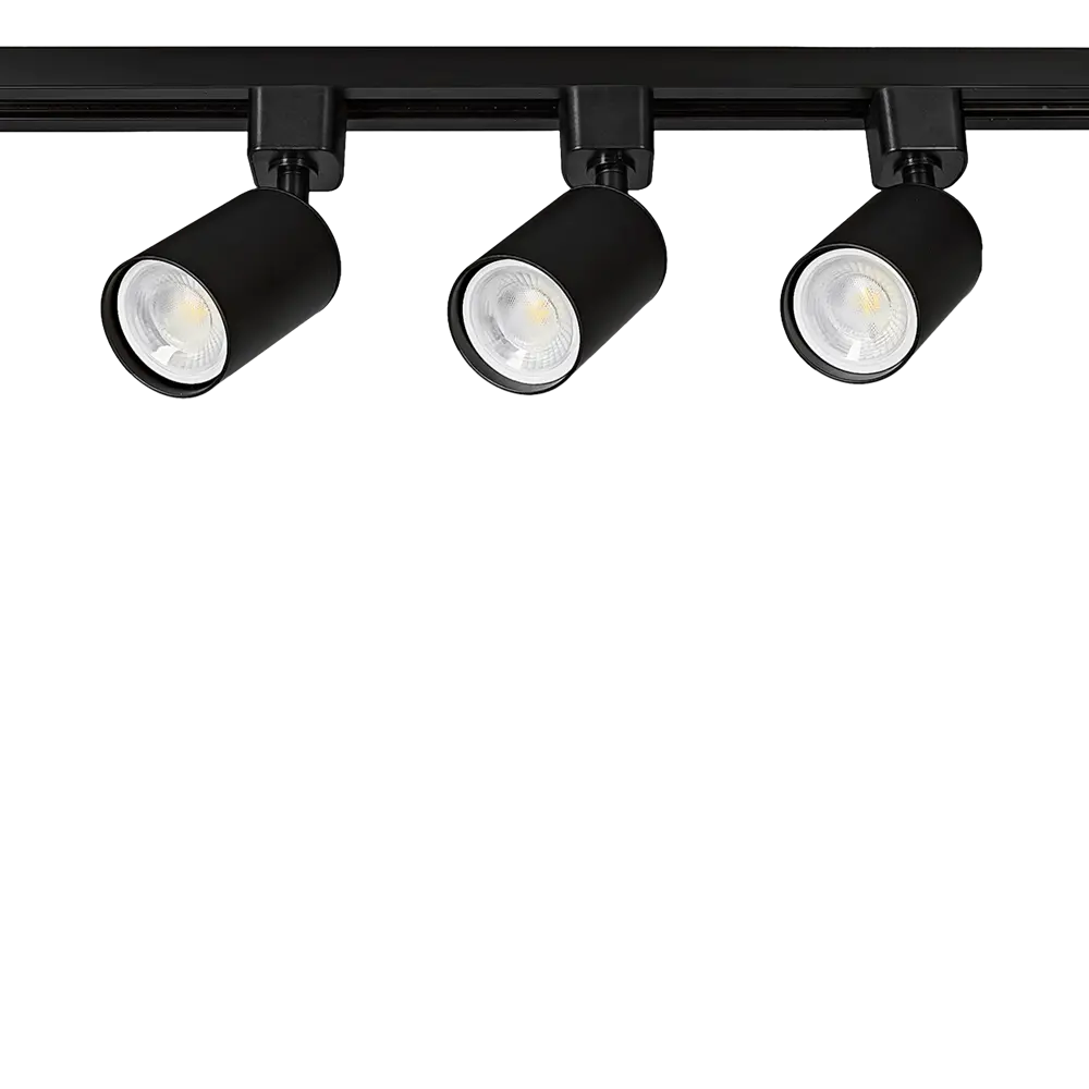 Трековая система освещения OSRAM с LED-светильниками, черная, 1 м 89415291 STLM-1564153