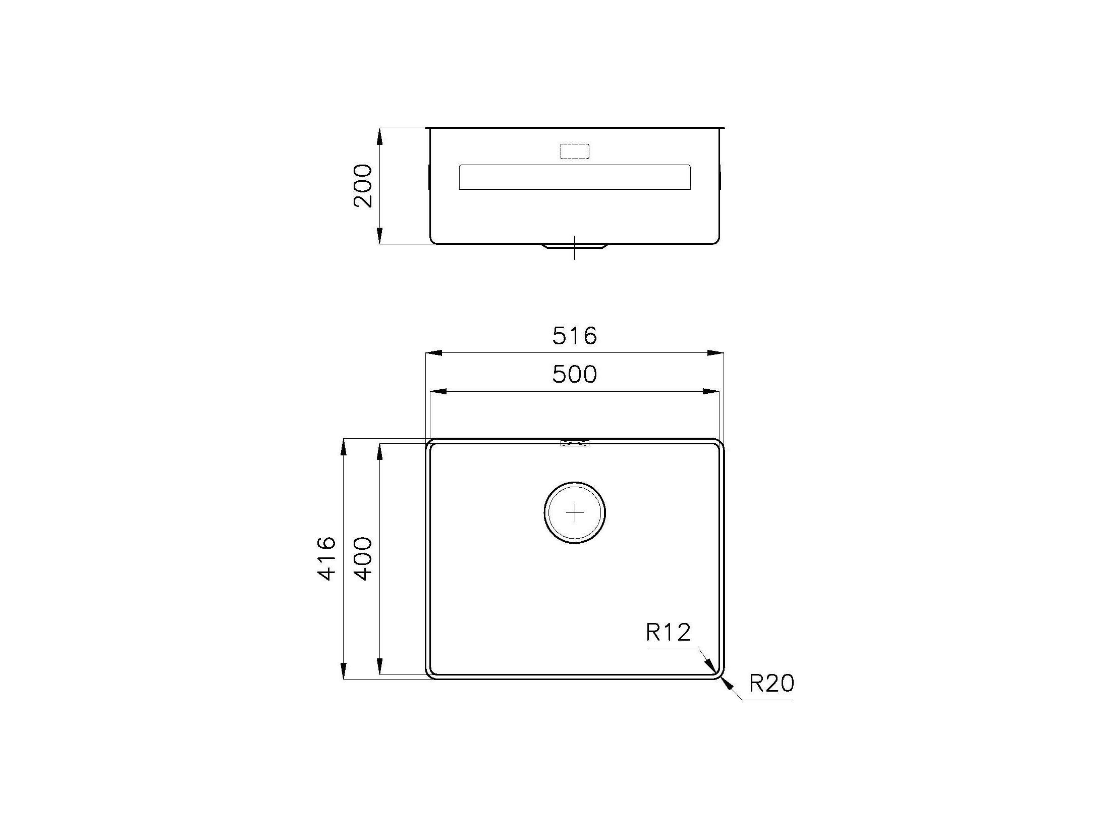 Раковина из нержавеющей стали Foster Phantom ARCH-00044718 - Вид №2