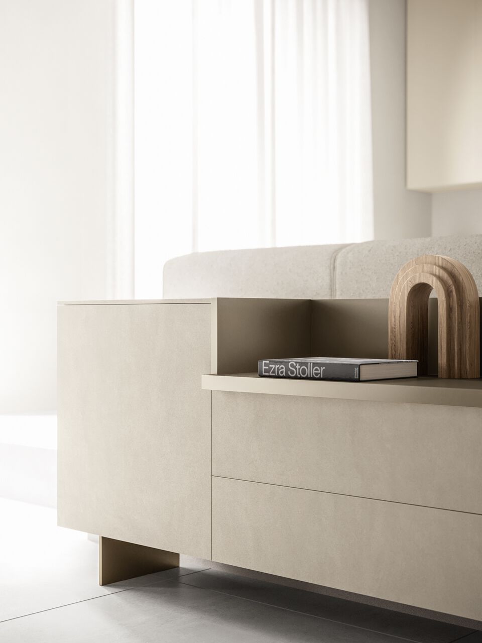 Деревянная секционная оборудованная стена Santalucia Mobili AKKA ARCH-00110233 - Вид №2