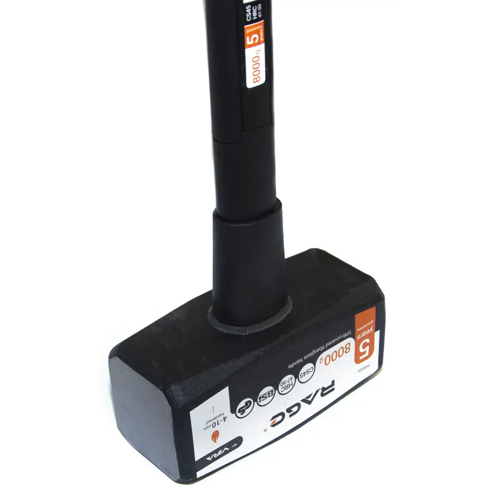 Кувалда RAGE 8000 г с фиберглассовой рукояткой и антивибрационной системой 83230916 STLM-0039641 - Вид №5