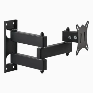 Кронштейн для ТВ настенный поворотный Le'ster LST-101.05 19.5x9 см цвет черный