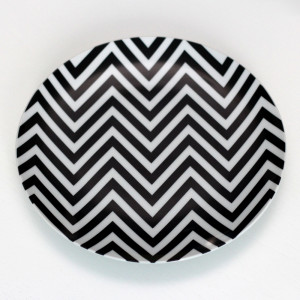 0066 Набор керамических тарелок zigzag, 2 шт. BadLab