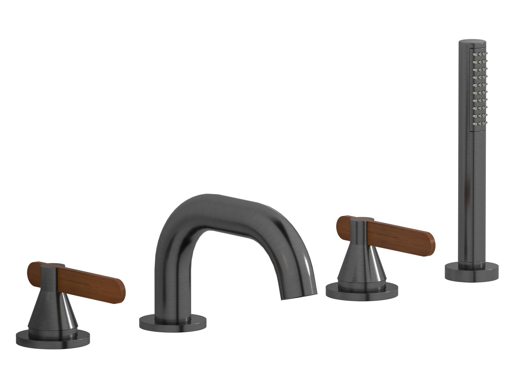 Смеситель для ванны с 4 отверстиями и ручным душем IB Soho ARCH-00108183