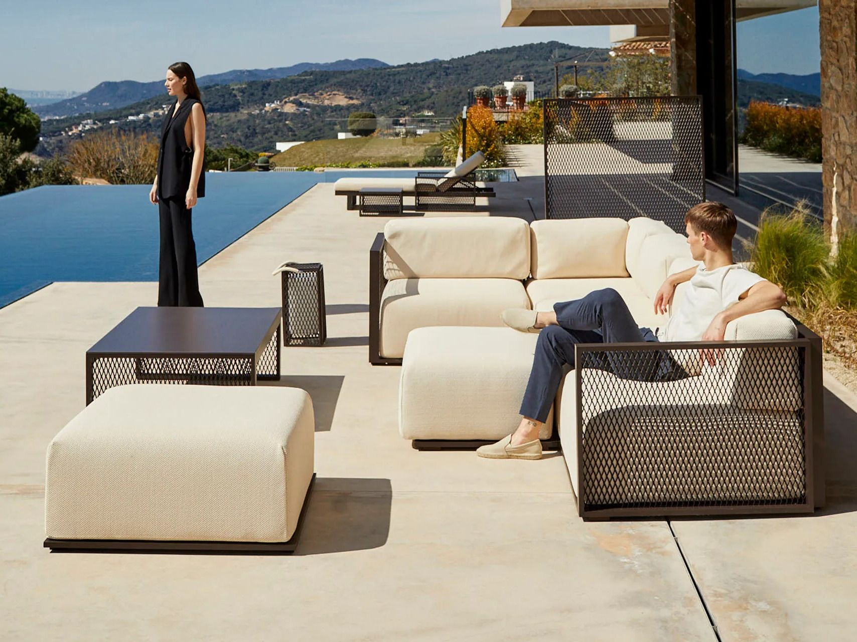 Алюминиевый журнальный столик Vondom The factory ARCH-00044211 - Вид №3