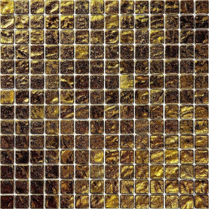 Декоративная мозаика BSU-11-20-(BSUA-01)-10-298x298 29.8x29.8см стекло цвет жёлтый / золотой NATURAL Crystal