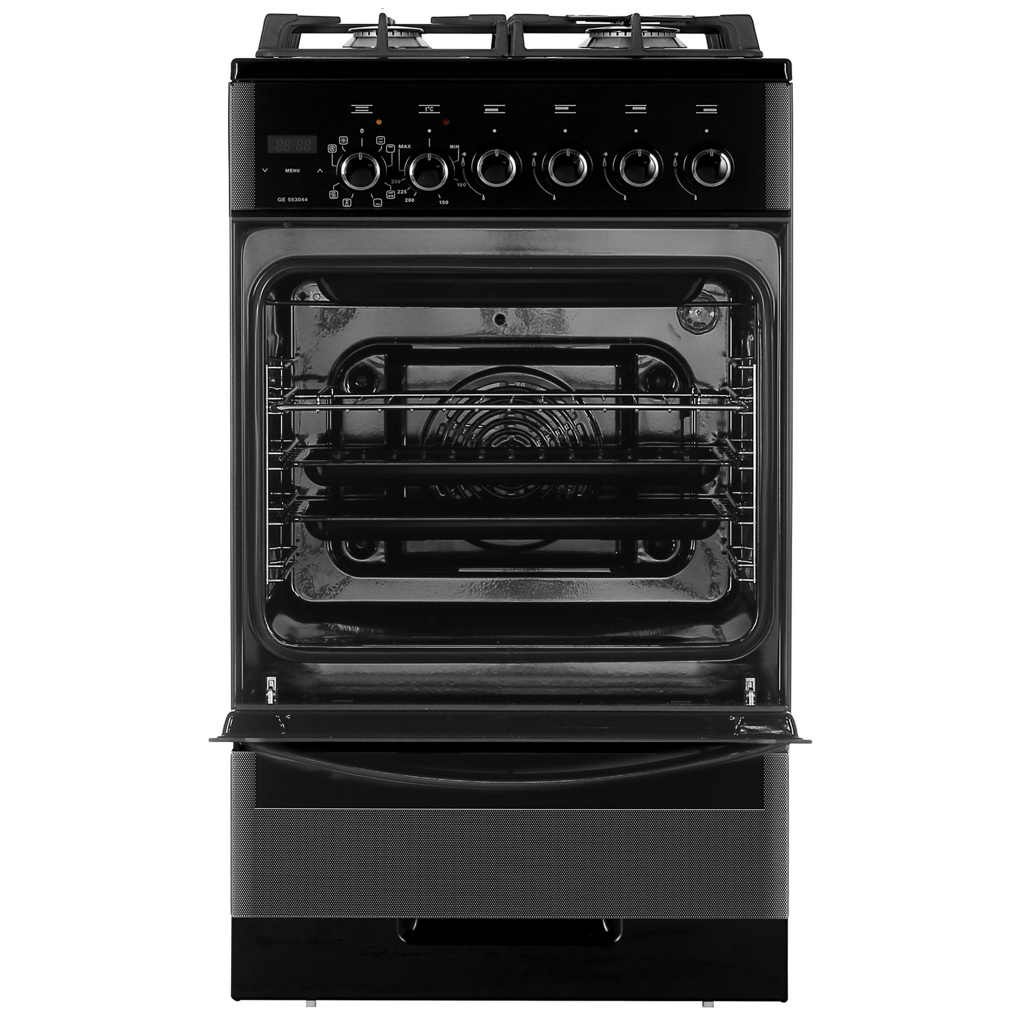 4758000 Комбинированная плита Gefest GE 553044 черный STDN-0031016 - Вид №6