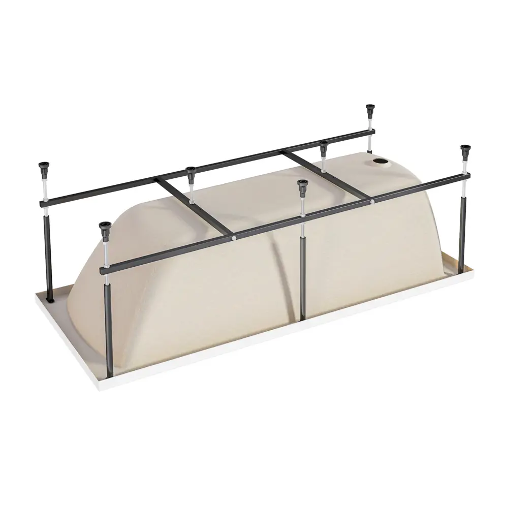 100Acryl Ницца - Акриловая ванна 180x70 см с каркасом 83240831 У99331 STLM-0039838 - Вид №4