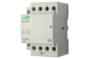 16140049 Модульный контактор F&F с индикатором включения ST-63-40 EA13.001.005 Евроавтоматика F&F
