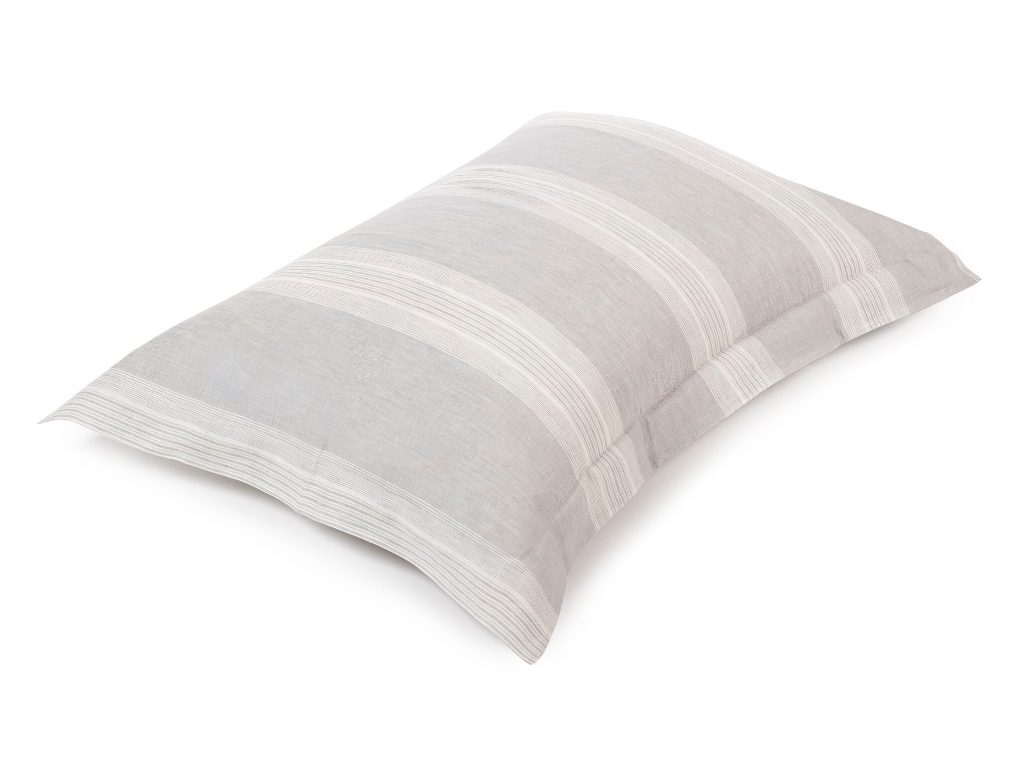 Льняная полосатая прямоугольная подушка Libeco Home Sisco ARCH-00123480