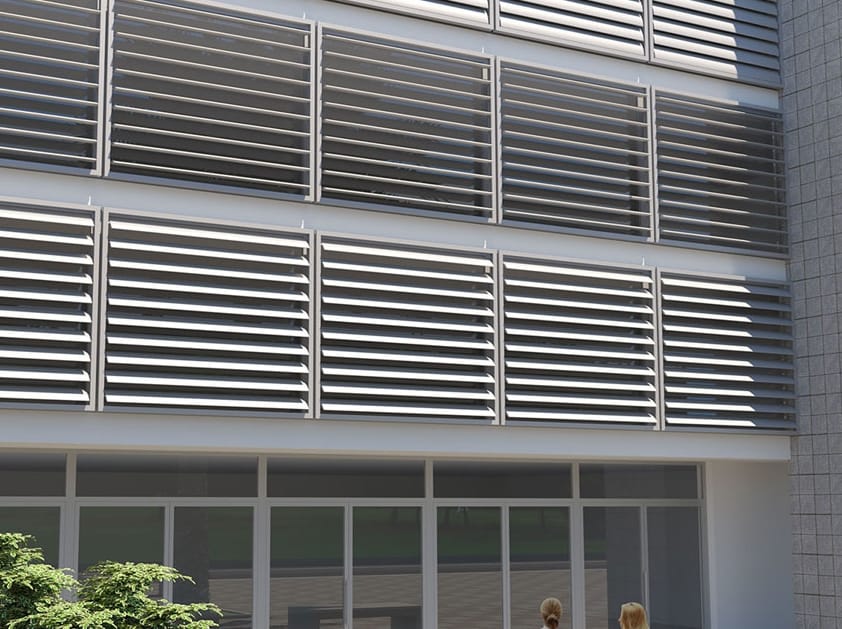 Поворотные или фиксированные алюминиевые ограждения Mv Line вертикальные ограждения ARCH-00137962 - Вид №1