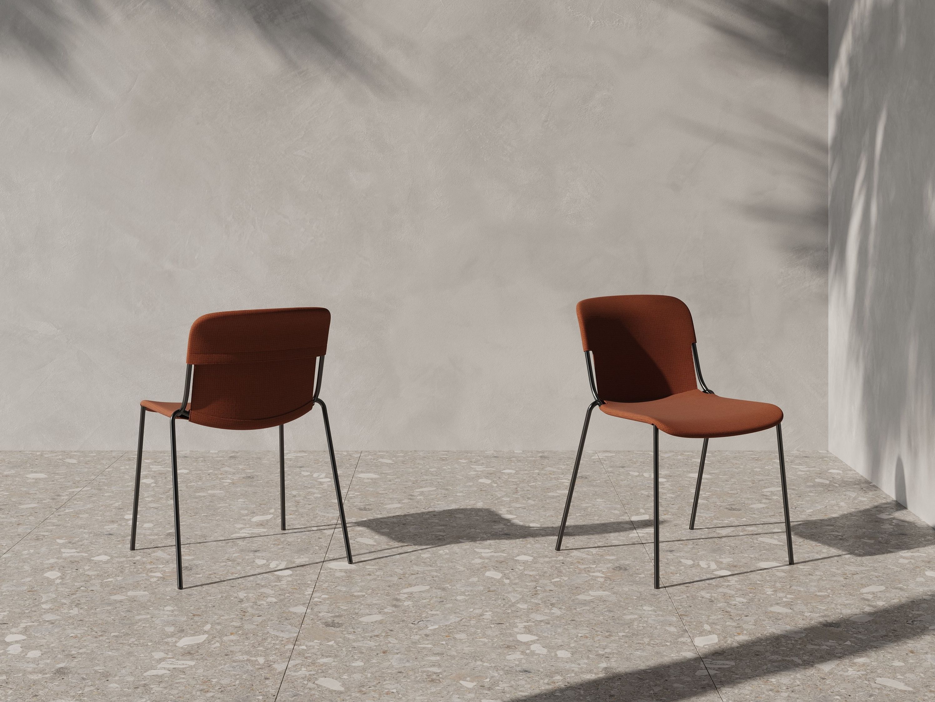 Мягкий стул из ткани Sitland Милош ARCH-00030736 - Вид №5