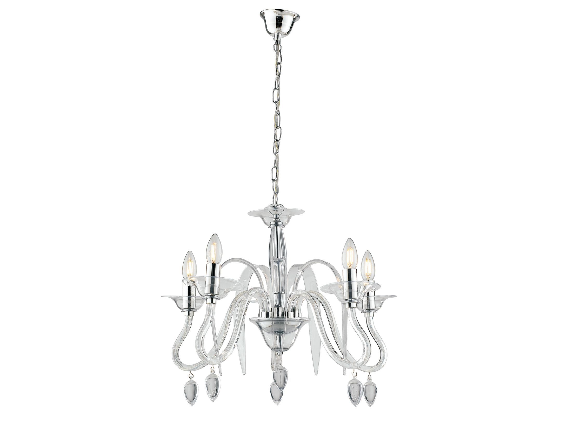 Акриловая стеклянная люстра Fan Europe Lighting дизайн окружающего света ARCH-00076608 - Вид №2