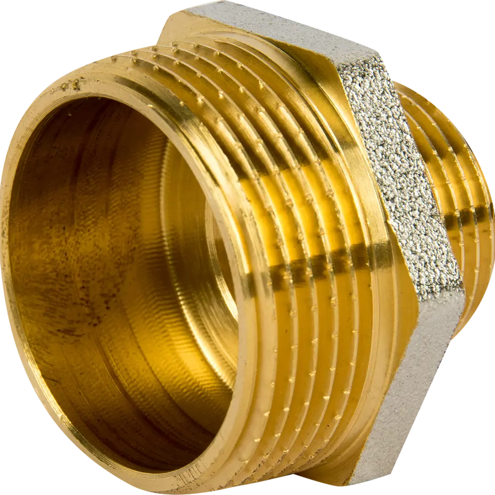 Ниппель переходной 1 1/4"x3/4" НР мм никелированная латунь 027-8976 81962418 STLM-2168794 Santreyd 