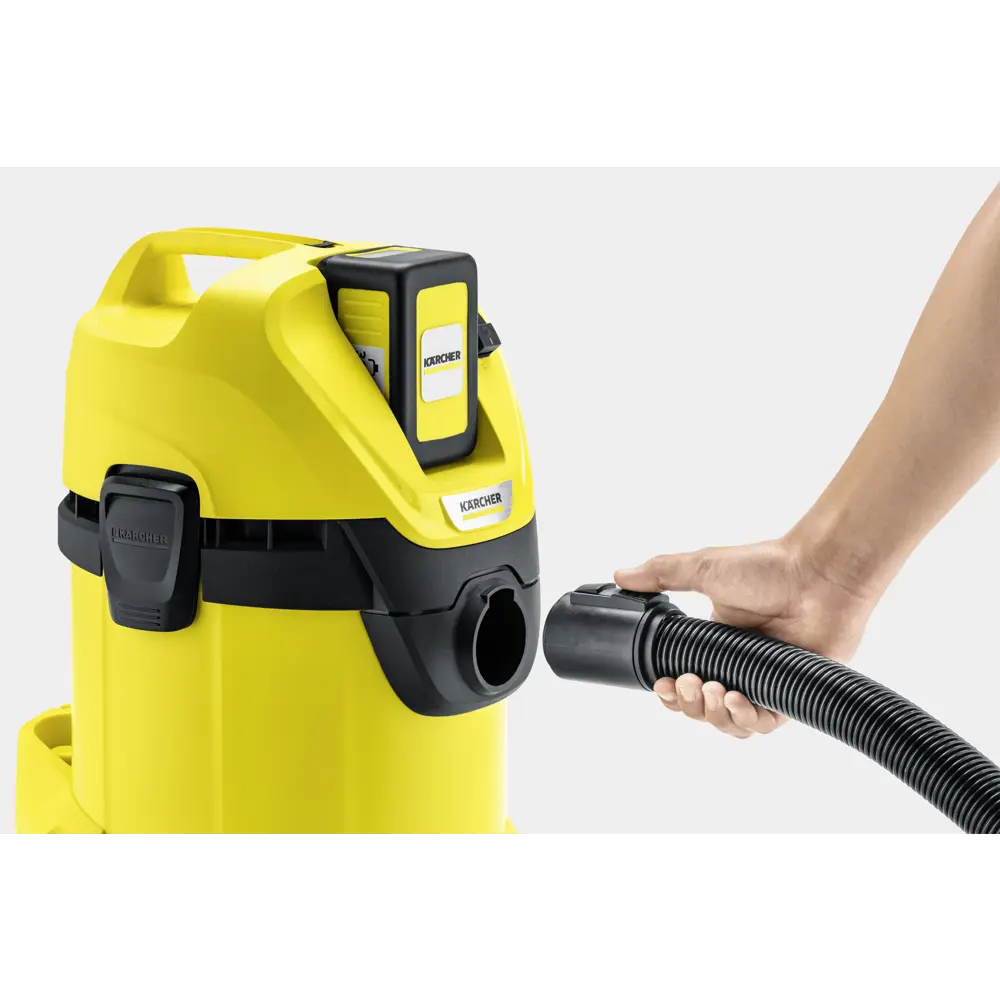 Пылесос Karcher WD3 Battery Set, 300 Вт, 17 л STLM-2058036 - Вид №3
