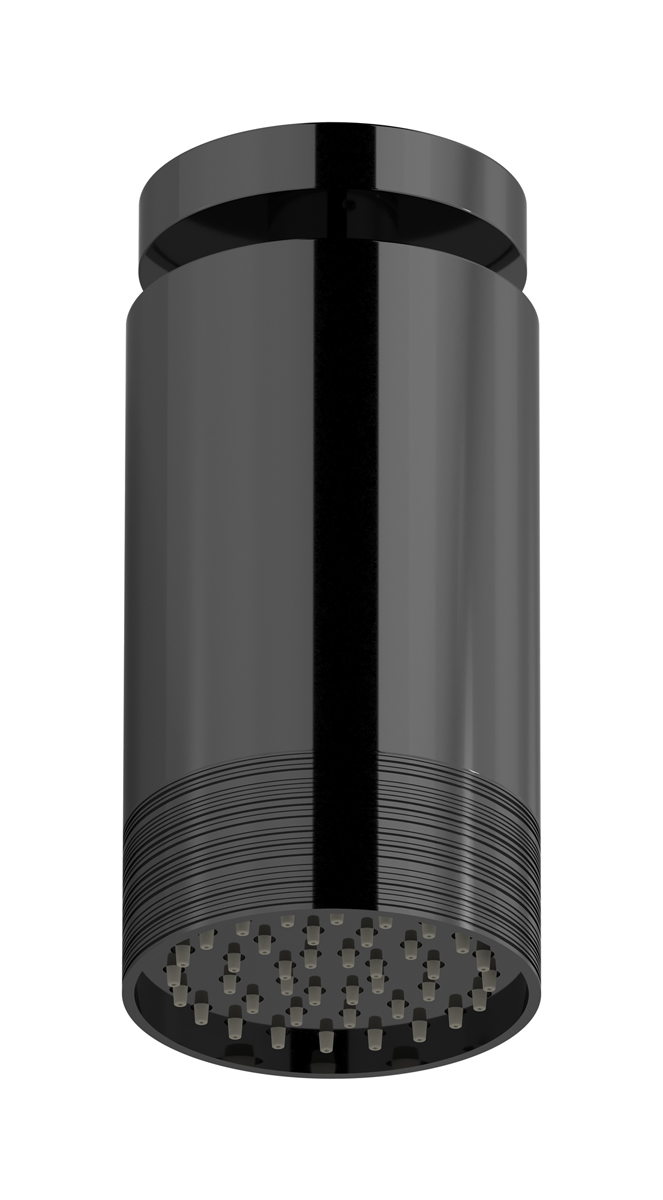 Верхний душ с Потолочный кронштейн WE ARE IB rx085os_2 Black Chrome Spot