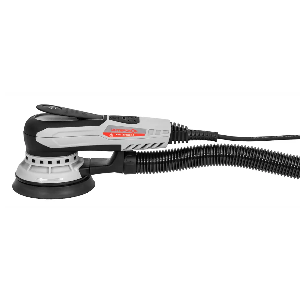 Эксцентриковая шлифмашина сетевая Интерскол ЭШМ-125/350Э, 350 Вт, 125 мм STLM-2006057 - Вид №1