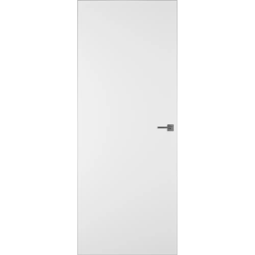 Дверь межкомнатная глухая без замка и петель в комплекте Invisible 60x200 см обратное открывание правое цвет белый VFD STLM-2176481