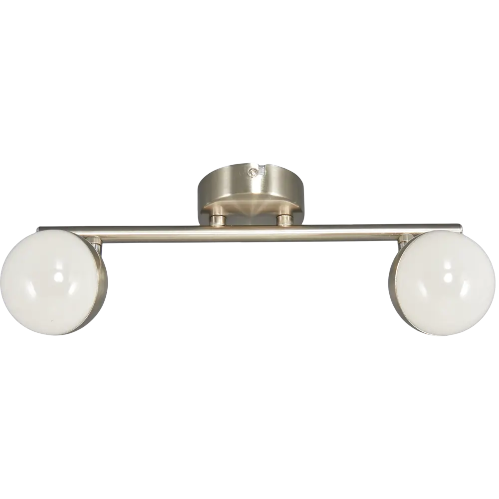 Спот светодиодный Globo 56201, 2x4.8 Вт, цвет матовый никель STLM-2098658 - Вид №1