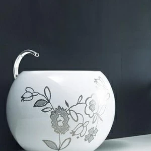 SF05600101 Накладная раковина на столешницу  овальная Disegno Ceramica