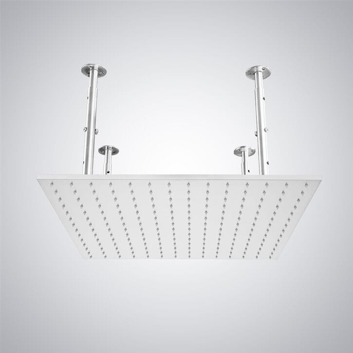 Квадратная душевая головка из нержавеющей стали Fontana Showers Luxe Fontaine ARCH-00059766 - Вид №11