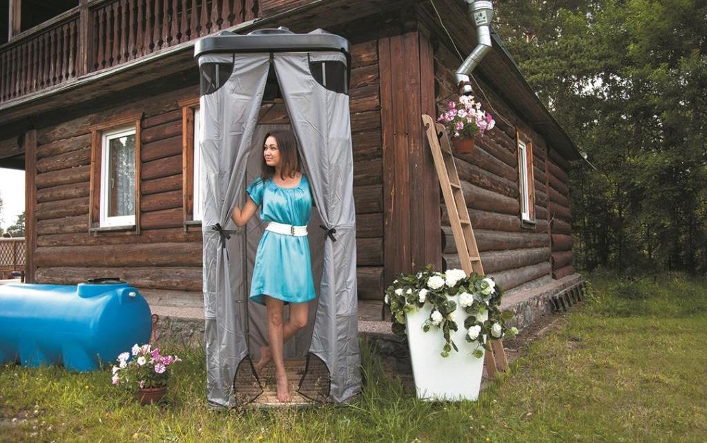 Как сделать летний душ на даче: мастер-класс по созданию садовой кабинки