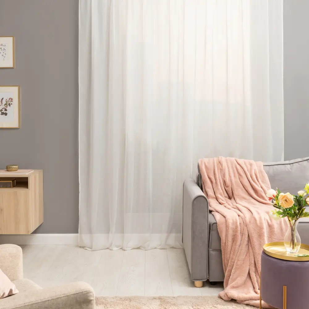 MIAMOZA Тюль Римини - воздушная занавесь с готовой лентой 88109964 STLM-0076767