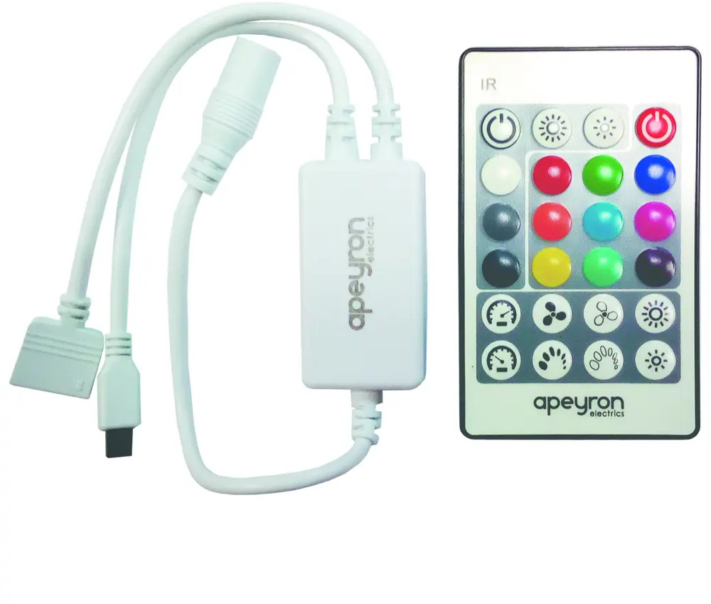 APEYRON Контроллер RGBW для светодиодных лент с пультом ДУ 82976367