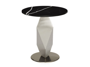 Круглый мраморный стол