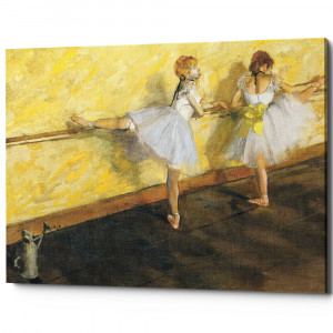 896522148_2628 Картина «Балерины в барре» (холст, галерейная натяжка) Object Desire