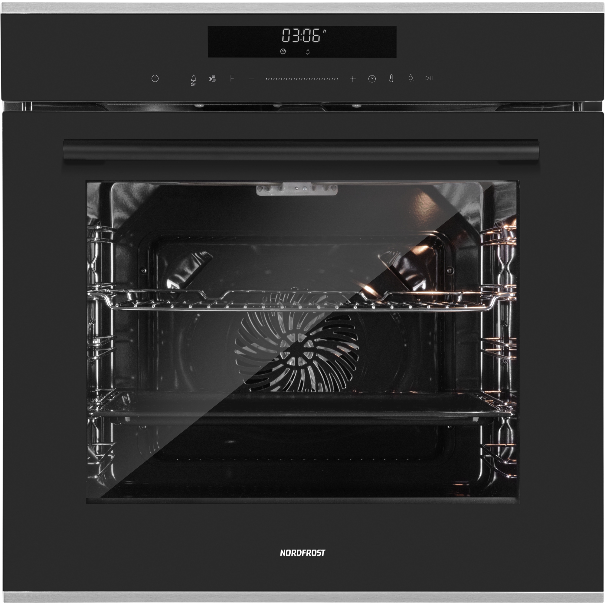 9173493 Электрический духовой шкаф NORDFROST HM 65130 B черный STDN-0019169