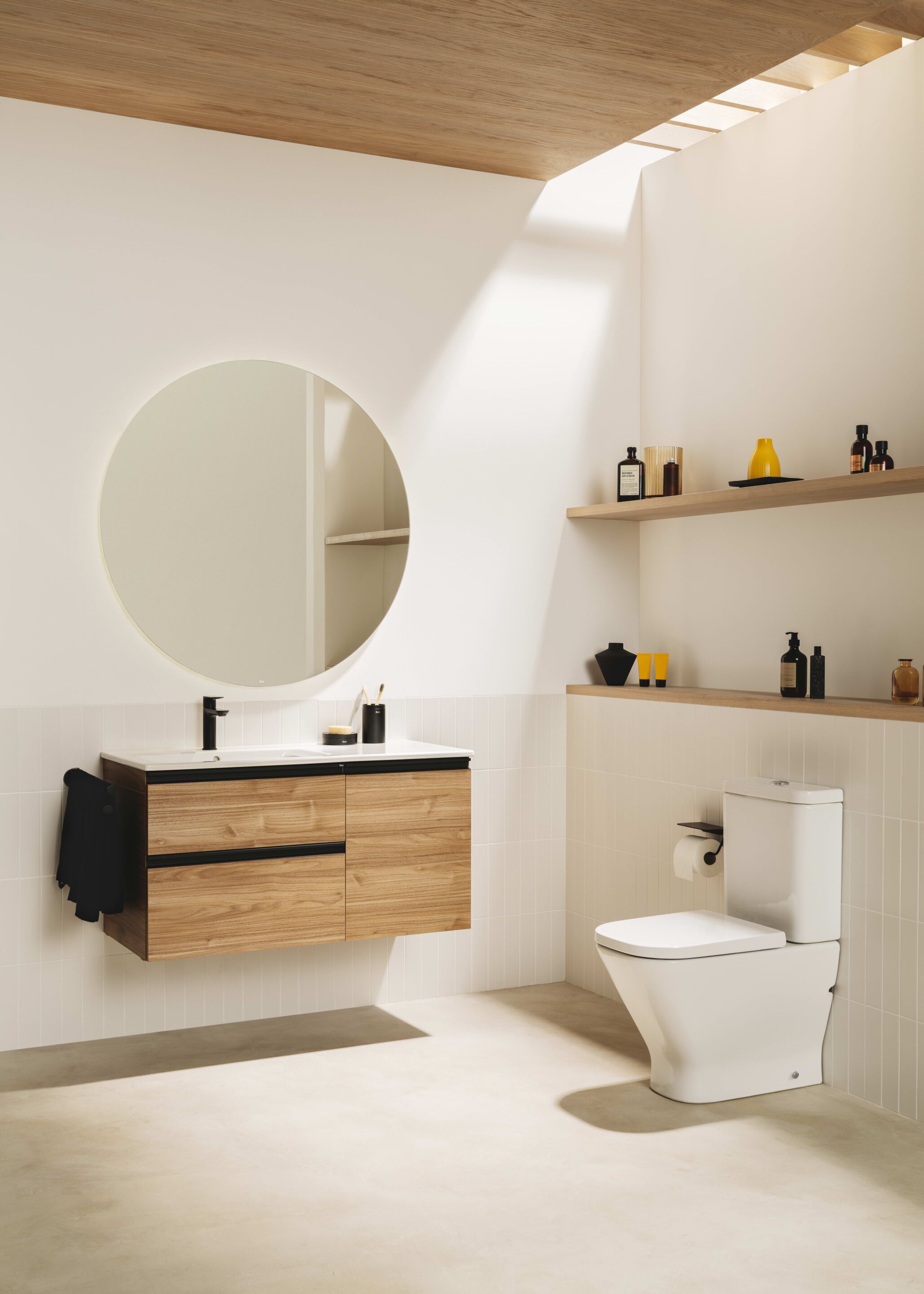 Фарфоровый туалет без бриды Roca The Gap ARCH-00022531 - Вид №4