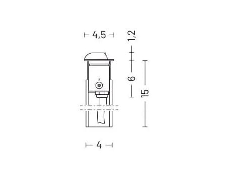 Открытый алюминиевый светодиодный маркер [LND] общие ARCH-00049761 - Вид №43