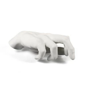 Статуэтка фарфоровая белая Memorabilia Mvsevm Male Hand SELETTI  00-3883231 Белый