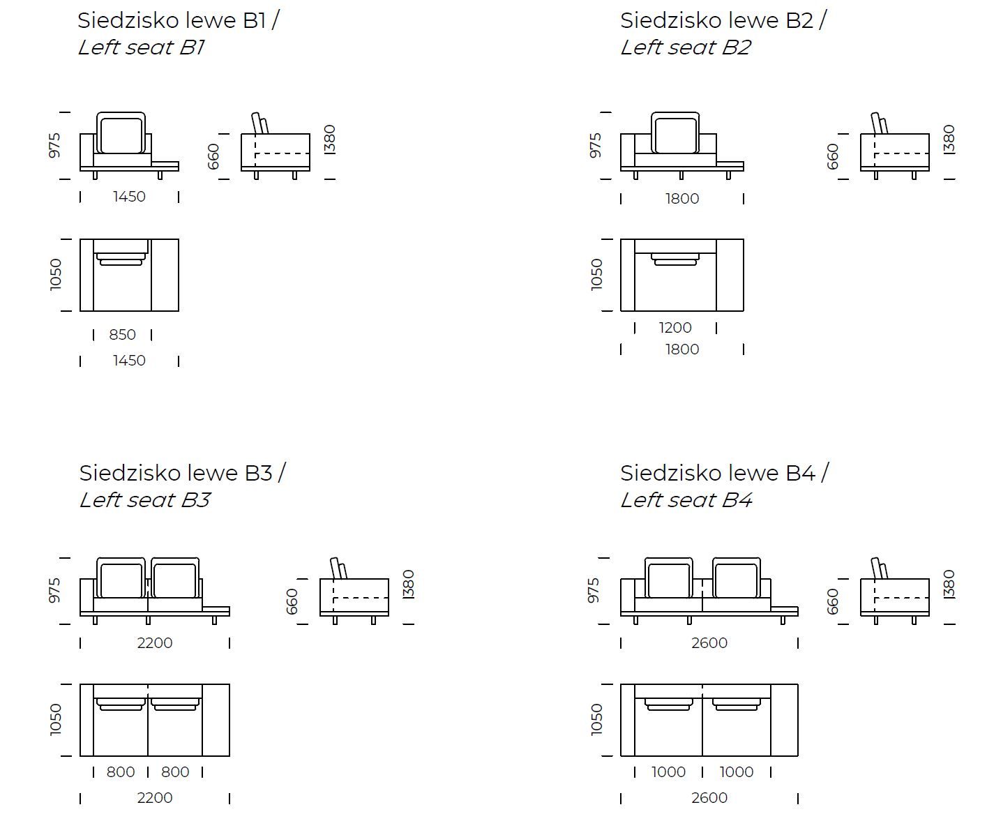 Секционный диван из ткани Nobonobo CLASSIC ARCH-00078562 - Вид №15