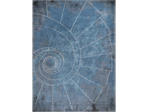 Прямоугольный ковер ручной работы