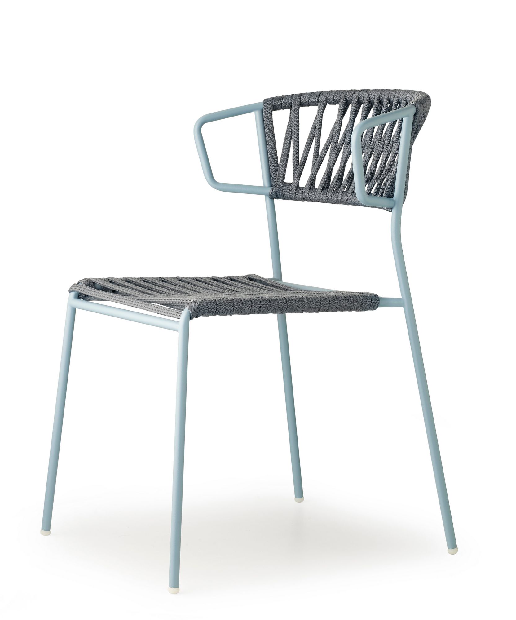Открытый стальной стул и плетеный морской канат S-CAB Лиза ARCH-00078024 - Вид №17