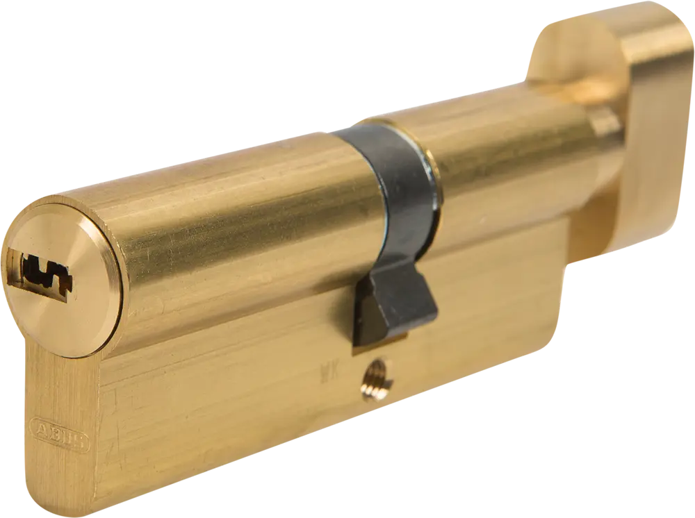 Цилиндр дверной ABUS KD6MM с защитой от взлома, золото 82441704