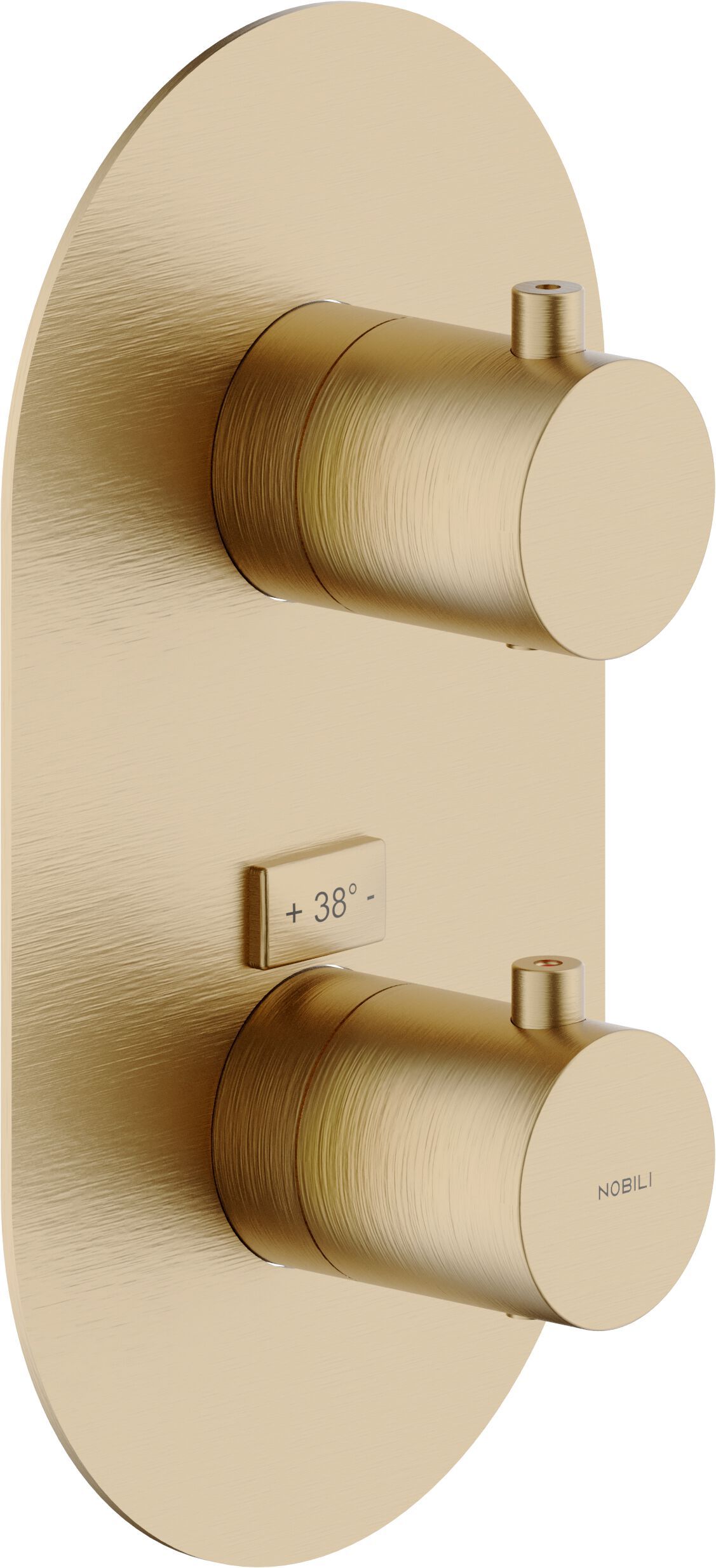 Термостатический смеситель для душа с 2 отверстиями Nobili Velis ARCH-00131233 - Вид №12