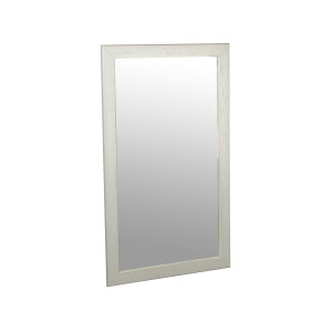Зеркало с рамой Мебелик 105x65 см 24-105 белый ясень IFERS