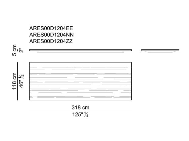 Прямоугольный стол для совещаний из шпона i 4 Mariani ARCH-00041440 - Вид №2