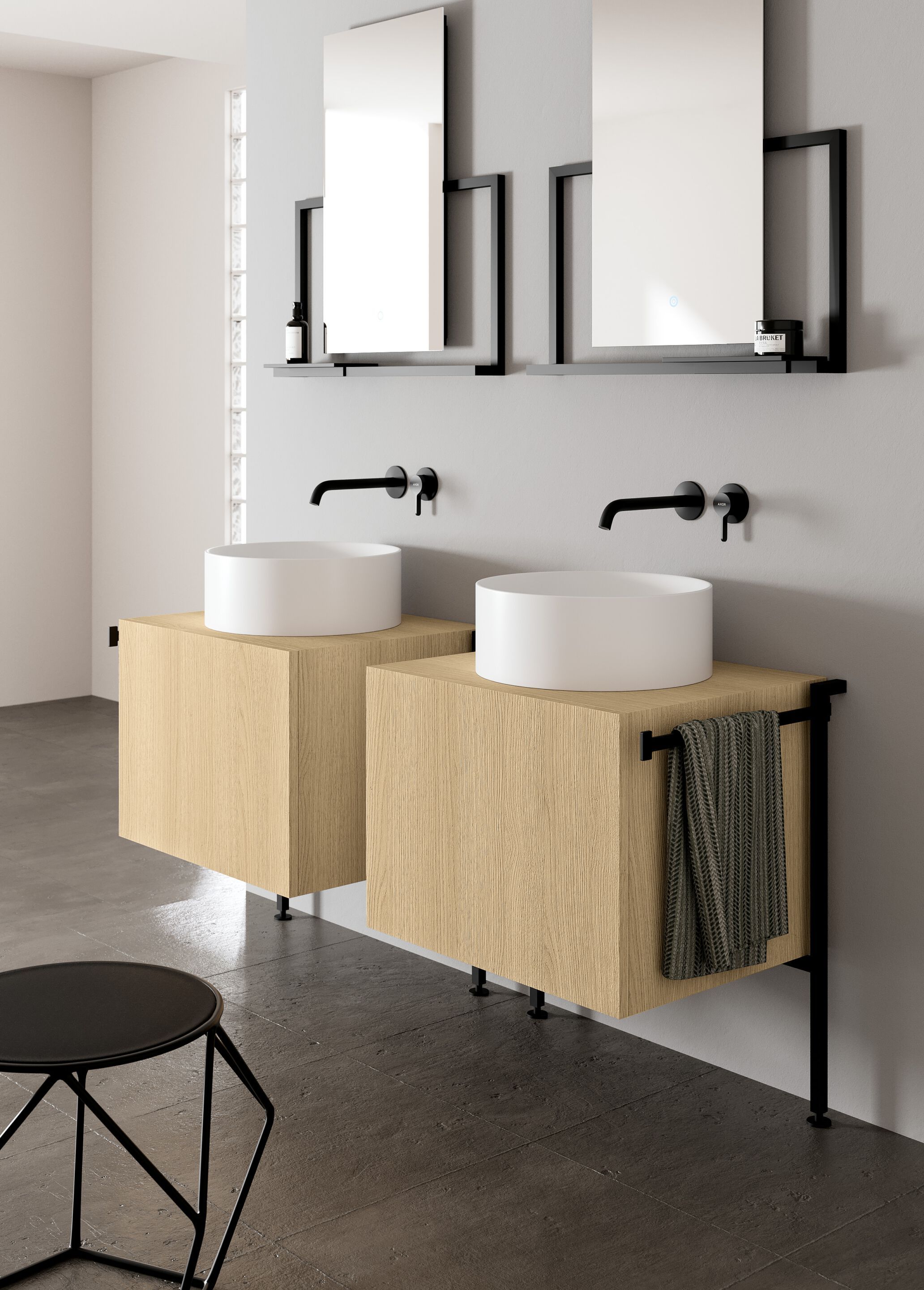 Одноместный умывальник Scarabeo Ceramiche Picture ARCH-00076692 - Вид №1