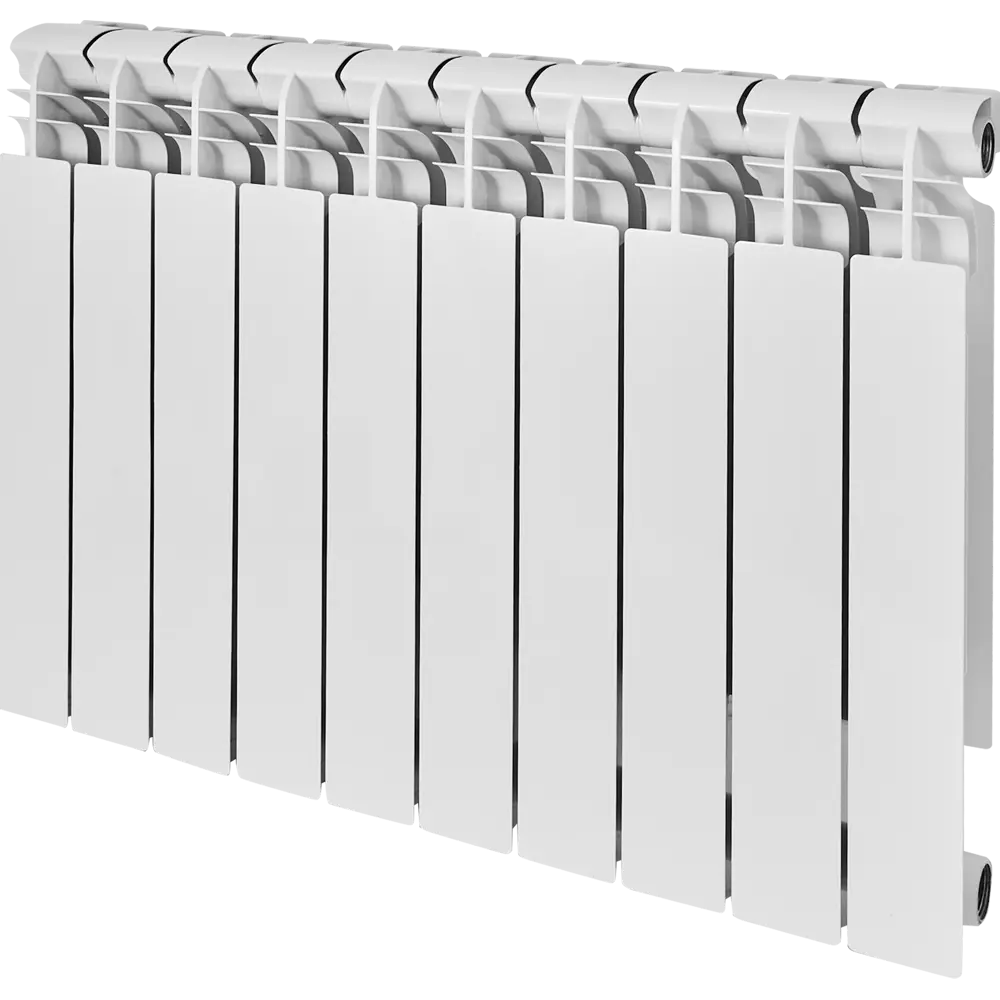 Радиатор Тепломир 500/96 10 секций алюминий белый STLM-2019327 - Вид №1