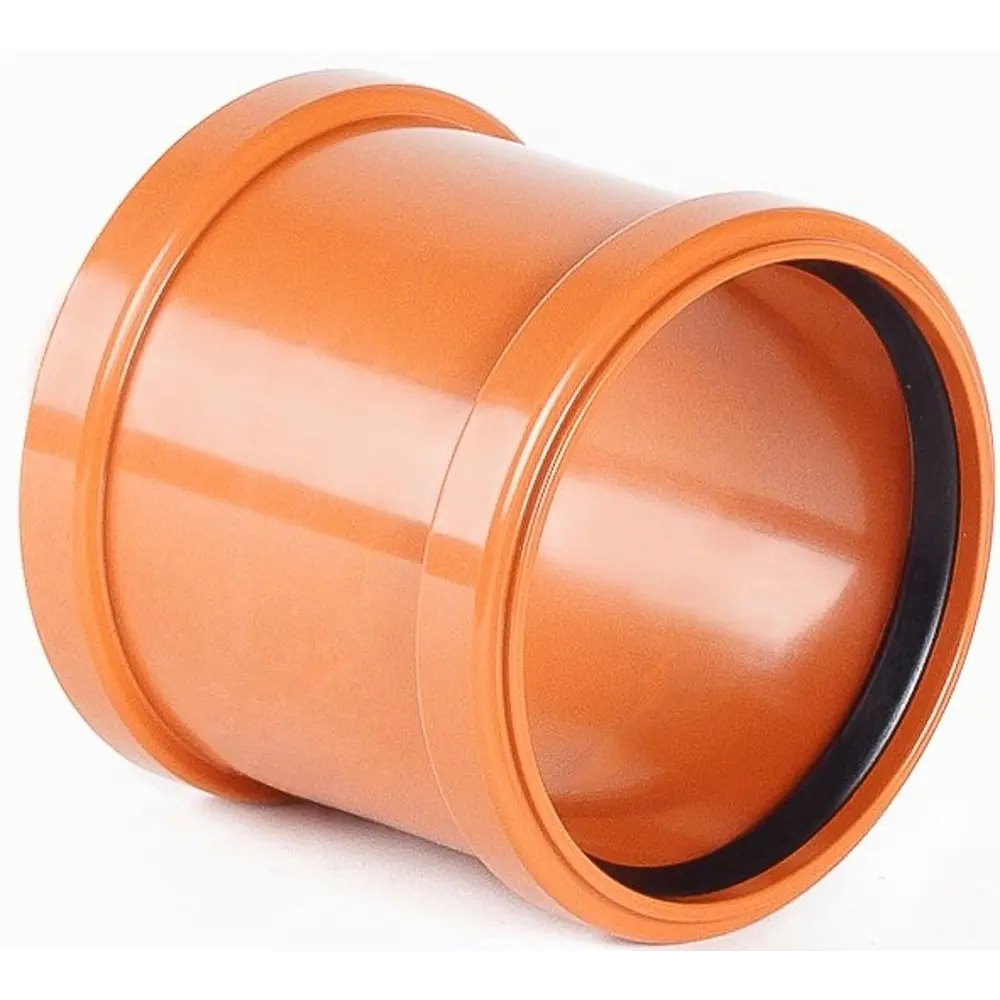 Муфта ремонтная Хемкор d160 мм пластиковая для наружной канализации STLM-2073644 - Вид №3