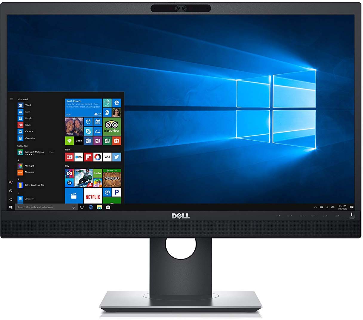 2418-4906 p2418hzm 23.8", ips, 1920x1080, 6ms, 250cd/m2, 1000:1, 178/178, height adjustable, tilt, swivel, pivot, vga, dp, hdmi, 5xusb 3.0, spk 2x5w, ir webcam 2.1mp, black, 3 y Dell Santreyd 