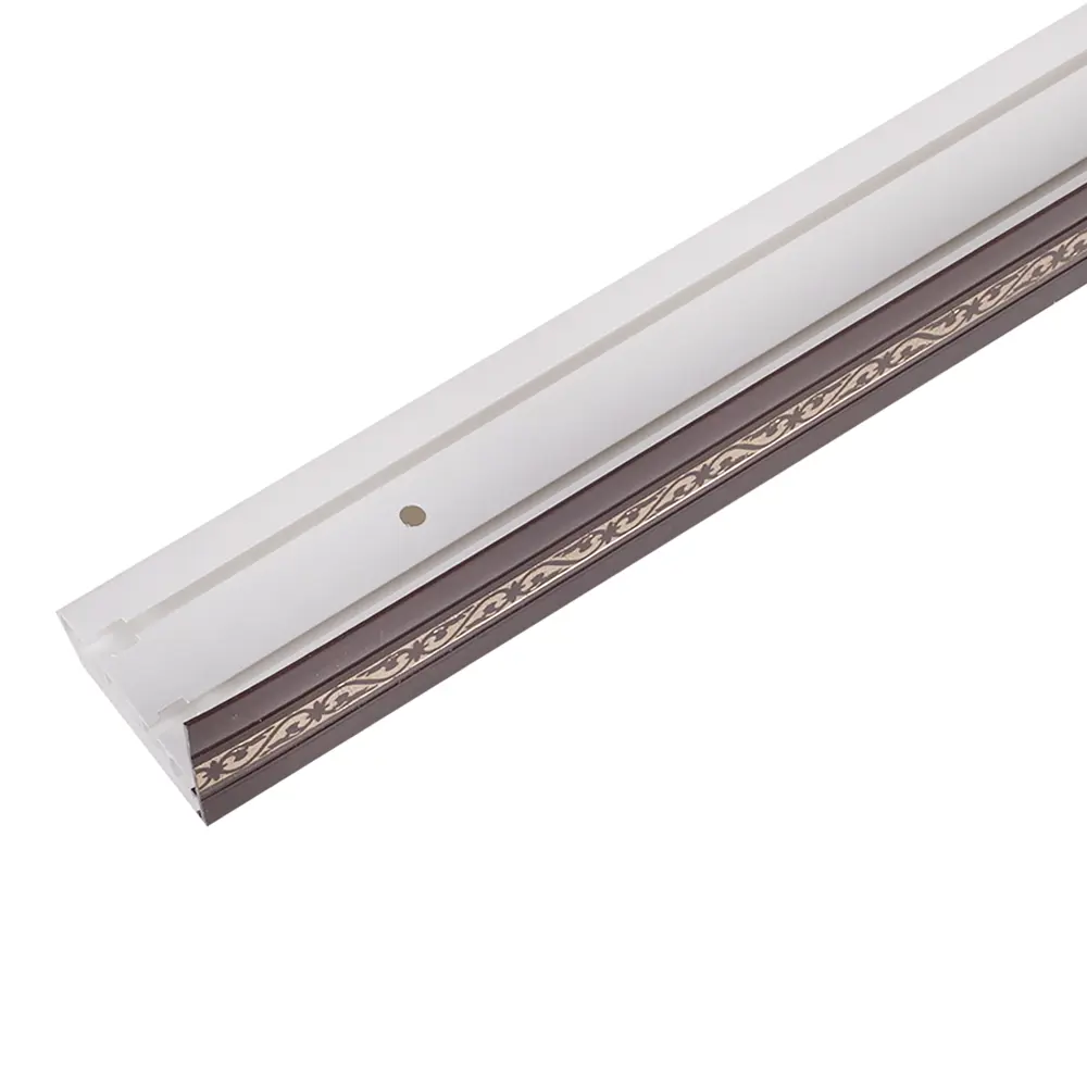 Карниз шинный двухрядный «Луи» в наборе 200 см цвет латунь DOMLEGRAND STLM-2035672