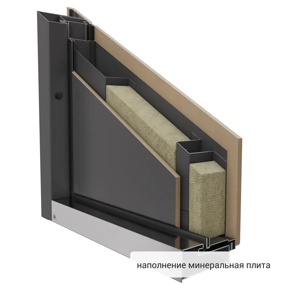 Дверь входная металлическая Фолд Рид 880 мм правая цвет серый 82858659 STLM-2178271 TOREX  - Вид №13