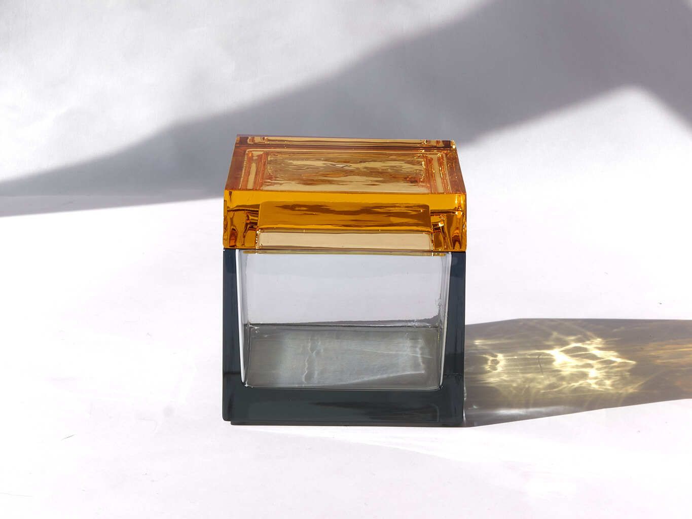 Двухцветный контейнер из дутого стекла Studio Bojola PALMI ARCH-00058347 - Вид №12